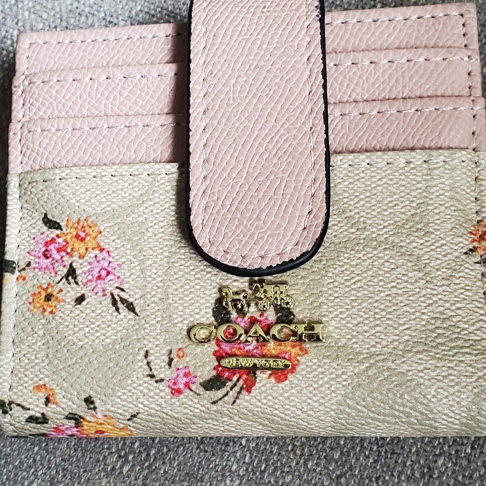 Coach flower Wallet